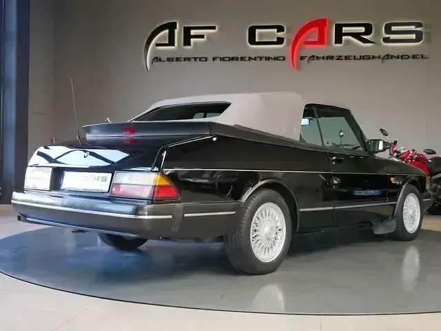 Brugt Saab 900 1992 Sort Cabriolet