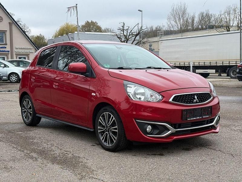 Gebraucht Mitsubishi Space Star Edition+ 80 PS (58 kW) 2017 Rot Kleinwagen