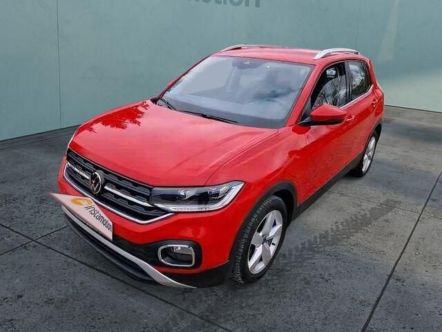 Gebraucht VW T-Cross Style 150 PS (110 kW) 2021 Rot SUV