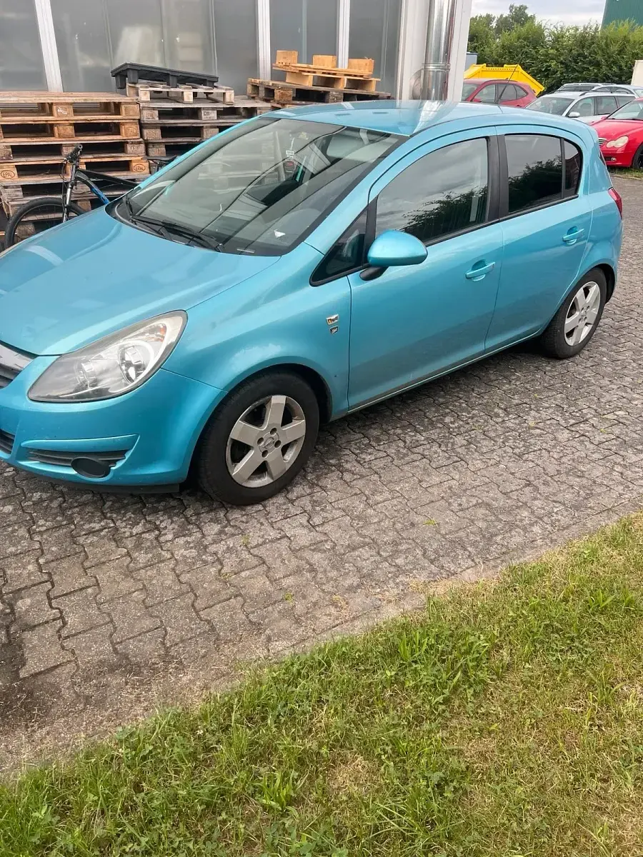 Gebraucht Opel Corsa Edition 80 PS (58 kW) 2010 Blau Kleinwagen