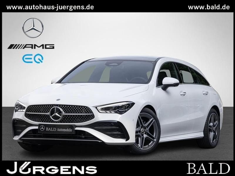 Unilack polarweiß Gebraucht 2025 Mercedes CLA200 Shooting Brake AMG Kombi | 39.840 € (Teuer) - Bild 1/4