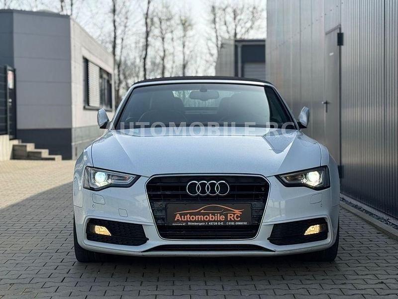 Gebraucht Audi A5 Cabriolet S-Line 170 PS (125 kW) 2014 Weiß Cabrio