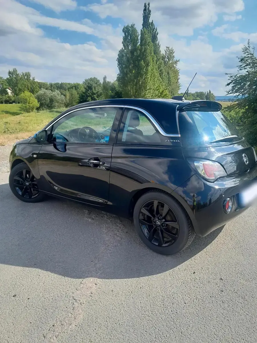 Gebraucht Opel Adam Unlimited 85 PS (62 kW) 2017 Schwarz Kleinwagen