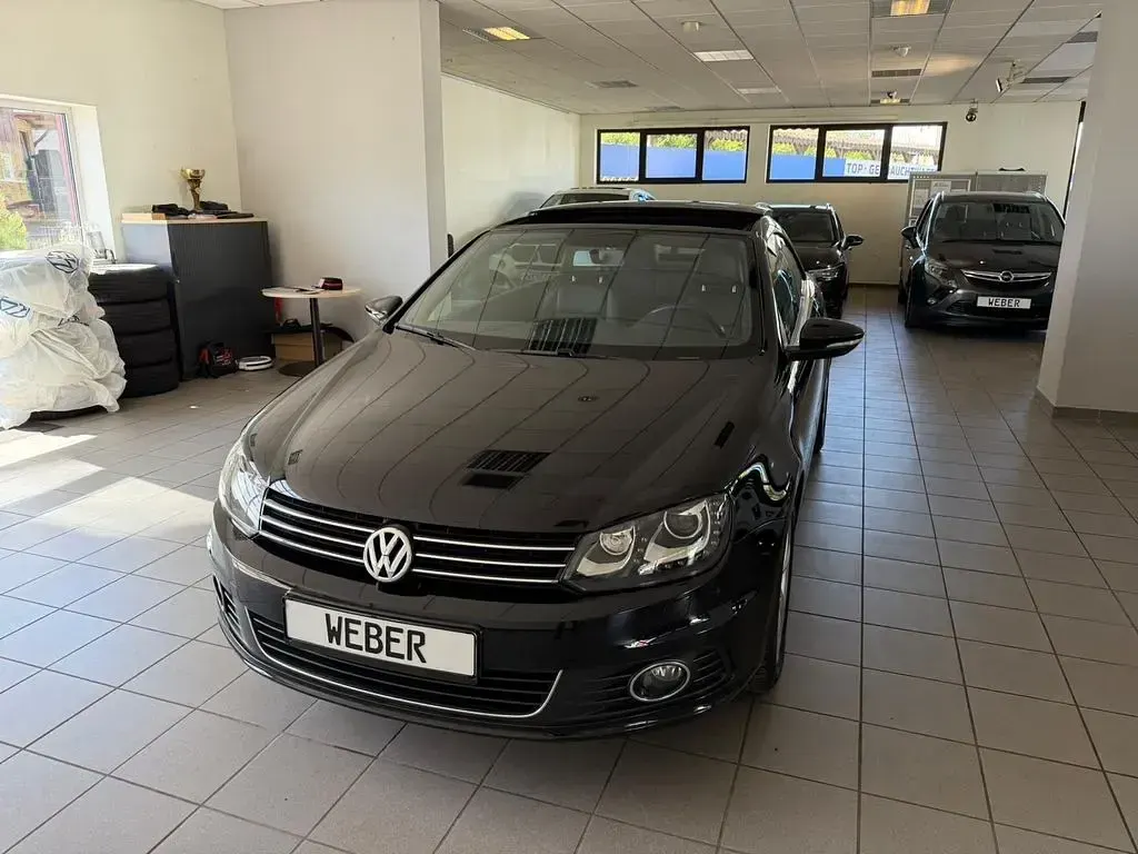 Brugt VW Eos Basis 160 HK (117 kW) 2012 Sort Cabriolet