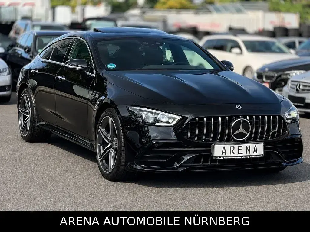 Gebraucht Mercedes AMG GT 43 AMG 367 PS (269 kW) 2019 Obsidianschwarz  metalliclack Coupé