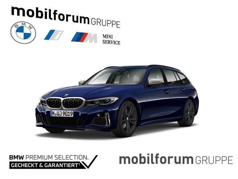 Blau Gebraucht 2021 BMW M340 Shadowline Limousine | 47.905 € (Fairer Preis) - Bild 1/4