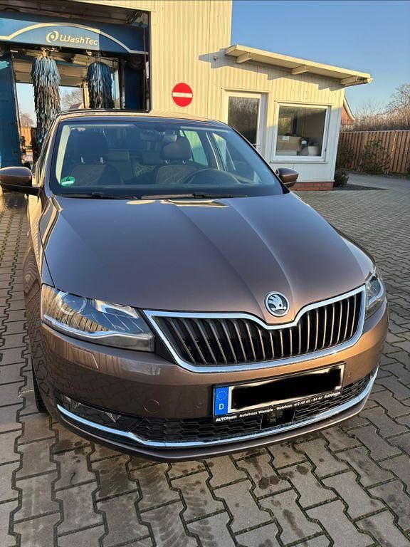 Gebraucht Skoda Rapid Clever 95 PS (69 kW) 2018 Braun Kleinwagen