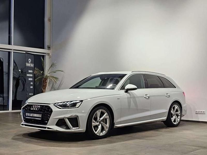 Gebraucht Audi A4 S-Line 204 PS (150 kW) 2023 Gletscherweiß metallic Kombi