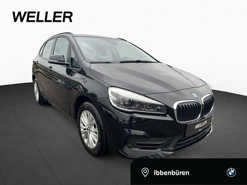 Schwarz Gebraucht 2021 BMW 218 Active Tourer Advantage Van / Kleinbus | 20.850 € (Etwas zu teuer) - Bild 1/4