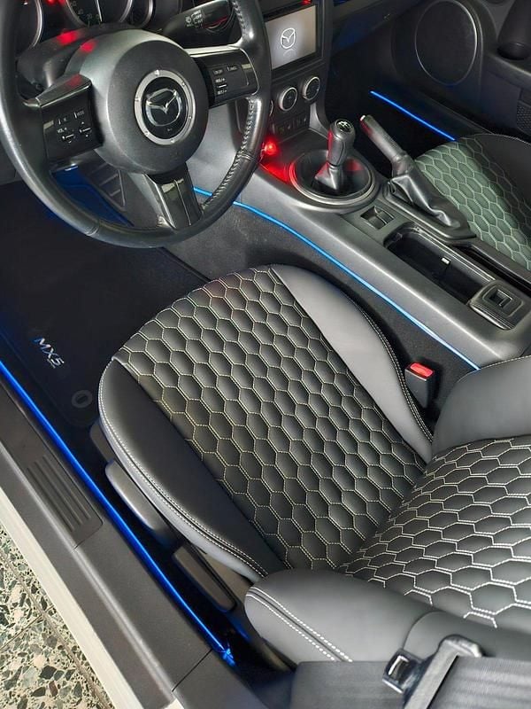 Usata Mazda MX5 125 CV (91 kW) 2015 Bianco Cabrio