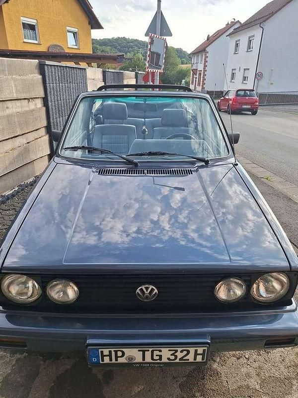 Gebraucht VW Golf Cabriolet 95 PS (69 kW) 1988 Blau Cabrio