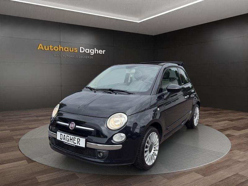 Schwarz Gebraucht 2011 Fiat 500 Lounge Cabrio | 6.990 € (Etwas zu teuer) - Bild 1/4