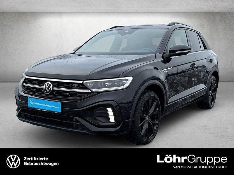 Schwarz Gebraucht 2022 VW T-Roc R-line SUV | 28.970 € (Fairer Preis) - Bild 1/4