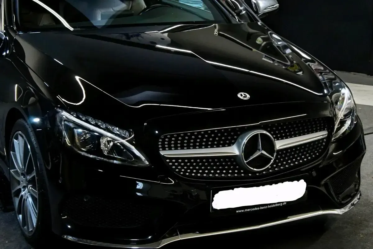 Gebraucht Mercedes C200 Sport 184 PS (135 kW) 2018 Schwarz Coupé
