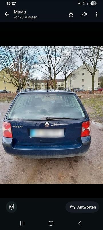 Second-hand VW Passat Basis 102 CP (75 kW) 2004 Albastru Break