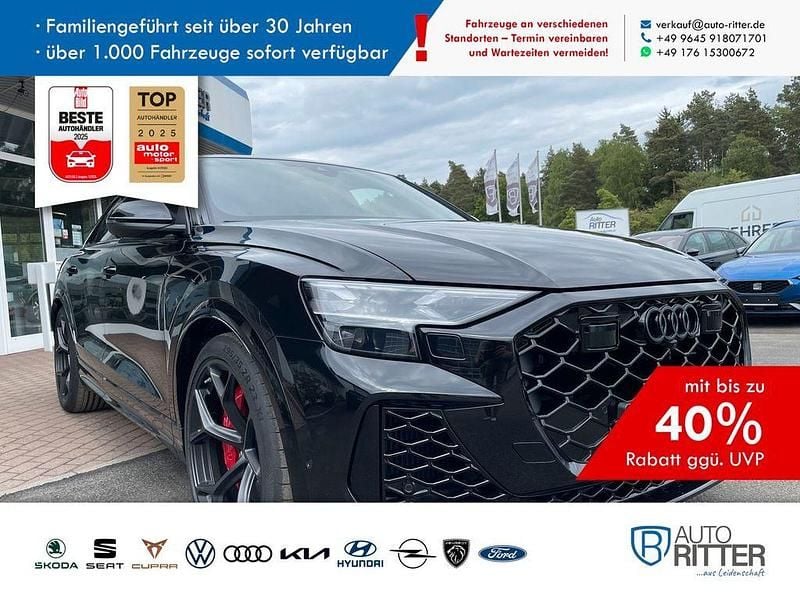 Mythosschwarz metallic/schwarz Neu 2025 Audi RS Q8 Performance SUV | 153.890 € (Superpreis) - Bild 1/4