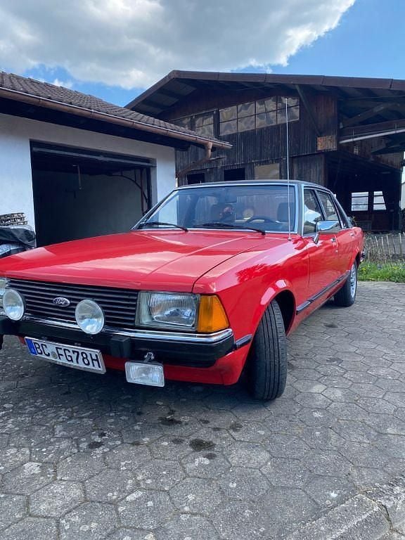 Second-hand Ford Granada 90 CP (66 kW) 1978 Roșu Berlinǎ