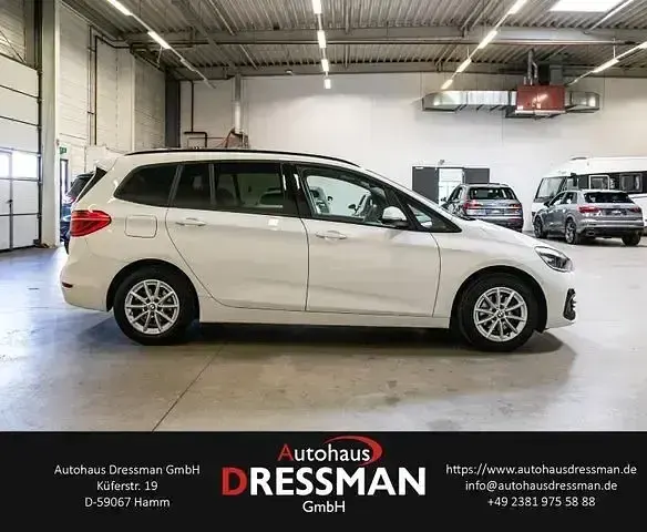 Gebraucht BMW 216 Gran Tourer Advantage 109 PS (80 kW) 2019 Weiß Van / Kleinbus