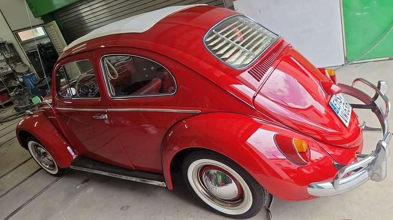 Gebraucht VW Käfer 34 PS (25 kW) 1963 Rot Cabrio