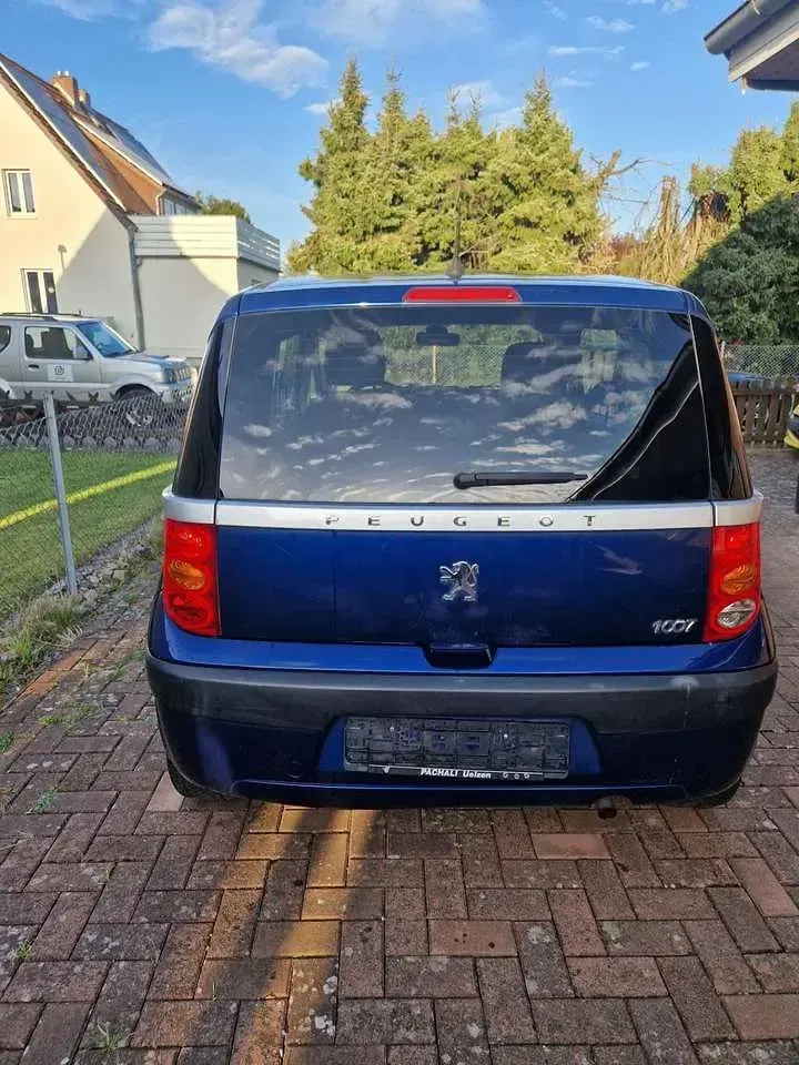 Gebraucht Peugeot 1007 Premium 73 PS (53 kW) 2005 Blau Van / Kleinbus