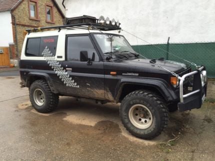Verkauft Toyota Land Cruiser J7 Offroa., gebraucht 1987, 198.500 km in ...
