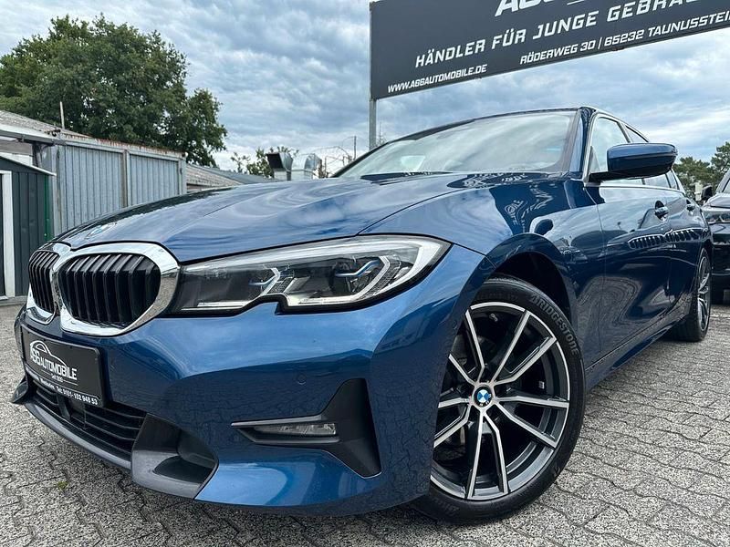 Individual phytonicblau metall Gebraucht 2021 BMW 320 M Sport Limousine | 29.495 € (Guter Preis) - Bild 1/4