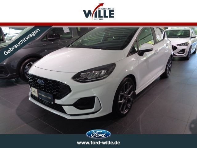 Frostweiß Gebraucht 2022 Ford Fiesta ST-Line Kleinwagen | 16.690 € (Fairer Preis) - Bild 1/4