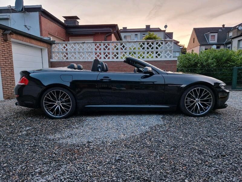 Schwarz Gebraucht 2010 BMW 635 Cabriolet Cabrio | 16.490 € (Guter Preis) - Bild 1/4