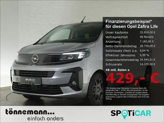 Gebraucht Opel Zafira Life Edition 179 PS (131 kW) 2026 Van / Kleinbus