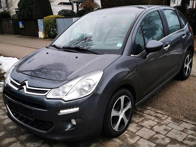 Grau Gebraucht 2016 Citroën C3 Limousine | 6.999 € (Fairer Preis) - Bild 1/4