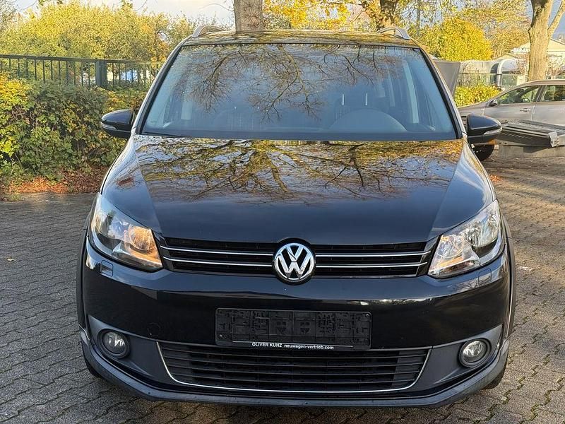 Gebraucht VW Touran Cross 140 PS (102 kW) 2011 Schwarz Van / Kleinbus