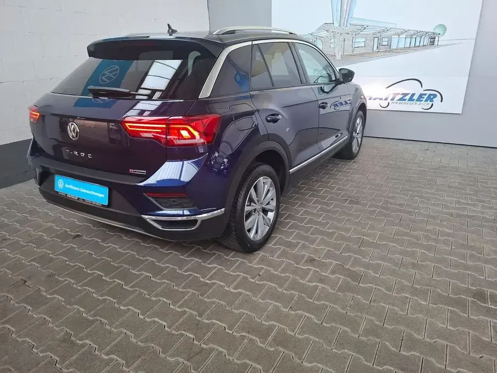 Usata VW T-Roc Style 150 CV (110 kW) 2019 Blu SUV
