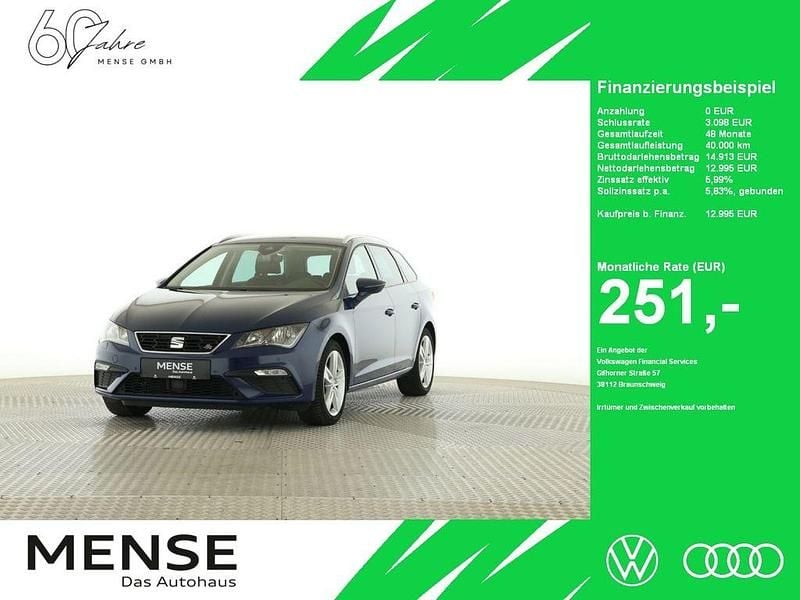 Gebraucht Seat Leon ST FR 150 PS (110 kW) 2019 Blau mediterraneo Kombi