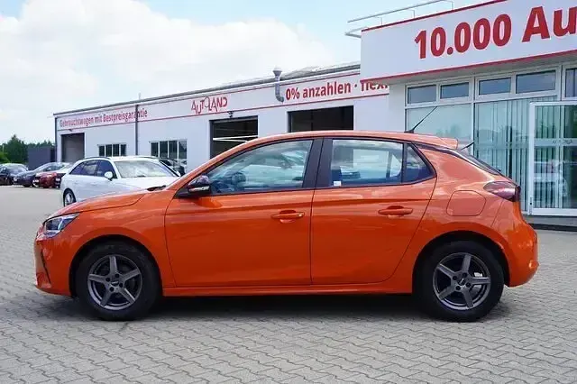 Gebraucht Opel Corsa Edition 75 PS (55 kW) 2021 Orange Kleinwagen