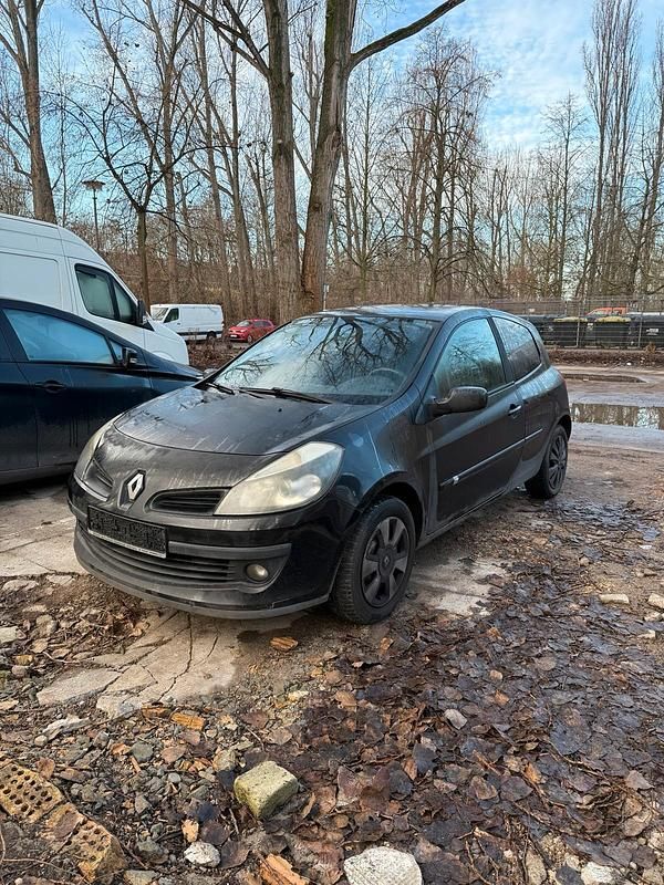 Schwarz Gebraucht 2009 Renault Clio II Kleinwagen | 800 € (Superpreis) - Bild 1/4
