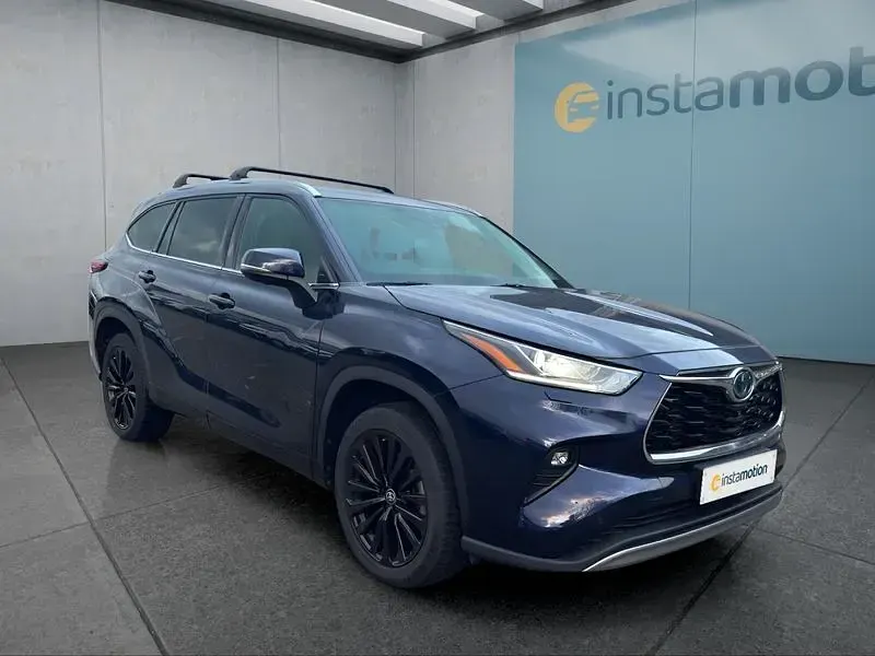 Gebraucht Toyota Highlander Hybrid 247 PS (181 kW) 2024 Blau SUV