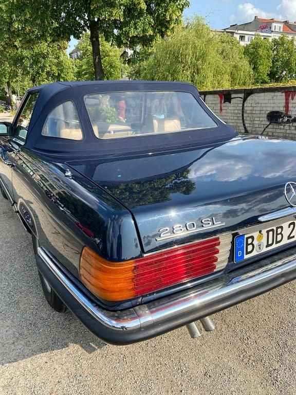 Gebraucht Mercedes SL280 185 PS (136 kW) 1976 Blau Cabrio
