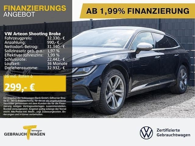 Schwarz Gebraucht 2023 VW Arteon Elegance Kombi | 33.630 € (Guter Preis) - Bild 1/4