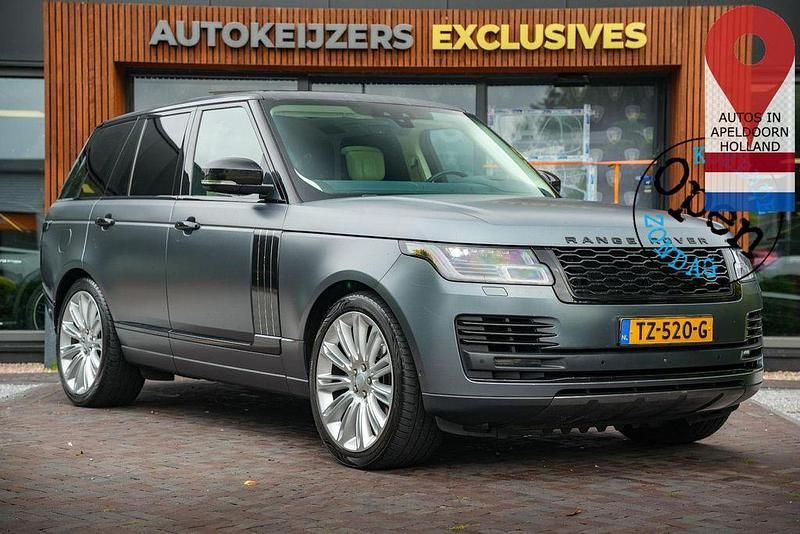 Blau Gebraucht 2018 Land Rover Range Rover Autobiography SUV | 49.177 € (Fairer Preis) - Bild 1/4