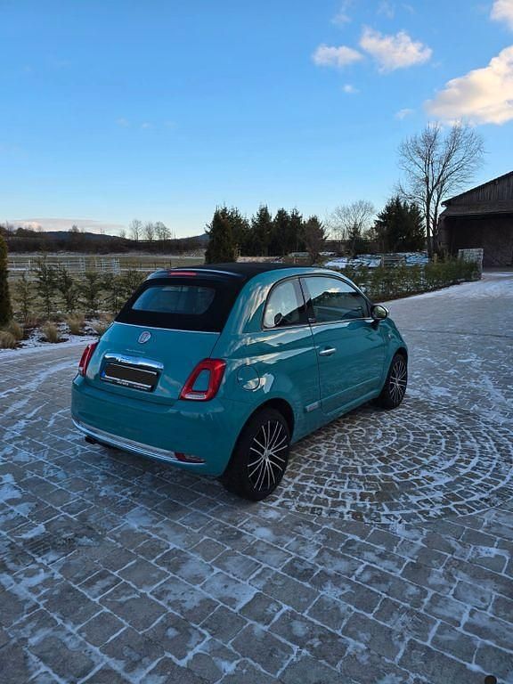 Gebraucht Fiat 500C 69 PS (50 kW) 2018 Grün Cabrio