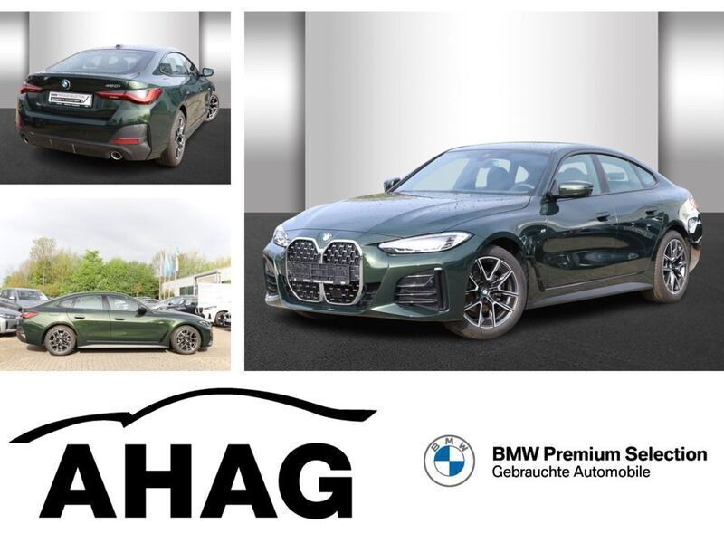 Schwarz Gebraucht 2024 BMW 420 Gran Coupé M Sport Coupé | 39.390 € (Superpreis) - Bild 1/4