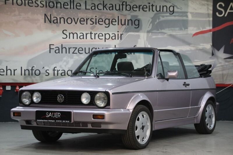 Gebraucht VW Golf Cabriolet 98 PS (72 kW) 1993 Violett Cabrio