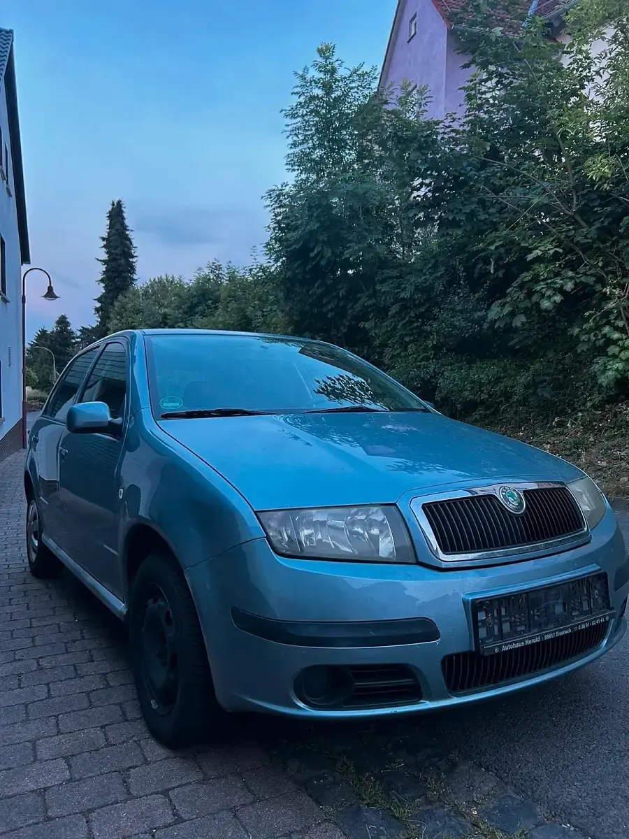 Gebraucht Skoda Fabia 75 PS (55 kW) 2007 Grau Kleinwagen
