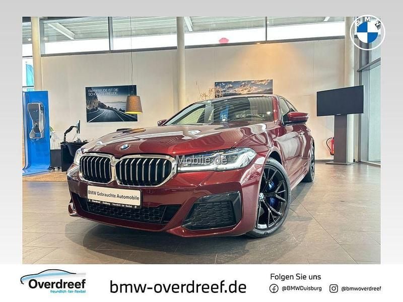 Rot Gebraucht 2022 BMW 540 M Sport Limousine | 48.290 € (Guter Preis) - Bild 1/4