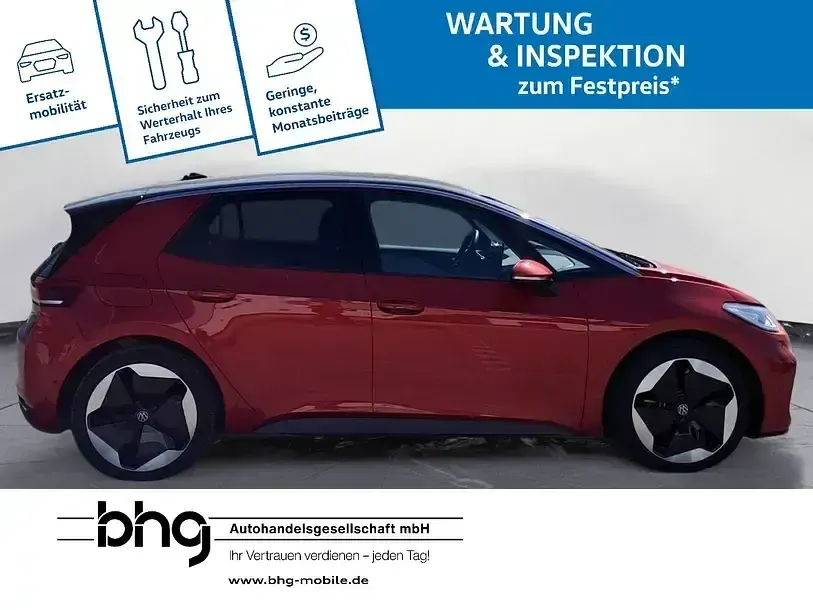 Gebraucht VW ID.3 Pro 150 kW (204 PS) 2023 Rot Kleinwagen