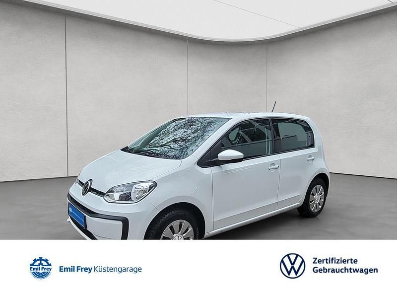 Weiß Gebraucht 2021 VW up! move up! Kleinwagen | 10.980 € (Fairer Preis) - Bild 1/4