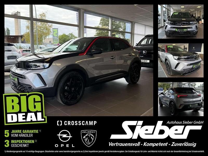 Kontrast grau/quarz silber Gebraucht 2023 Opel Mokka-e GS Line SUV | 20.390 € (Fairer Preis) - Bild 1/4