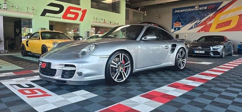 Silber Gebraucht 2007 Porsche 997 Turbo Coupé | 73.999 € - Bild 1/4