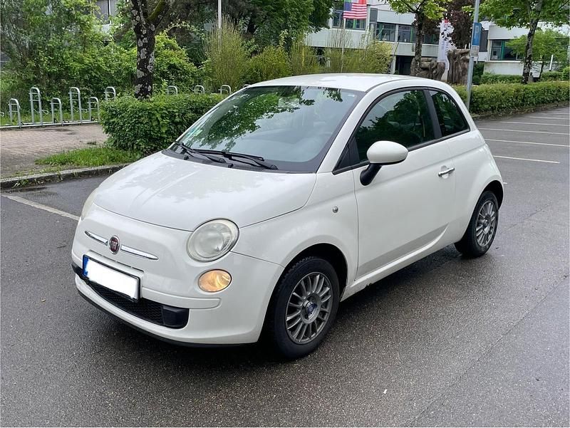 Weiß Gebraucht 2008 Fiat 500 Lounge Kleinwagen | 2.450 € (Superpreis) - Bild 1/4