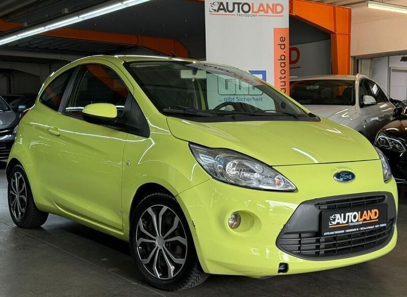 Grün Gebraucht 2009 Ford Ka Titanium Kleinwagen | 3.499 € (Fairer Preis) - Bild 1/4